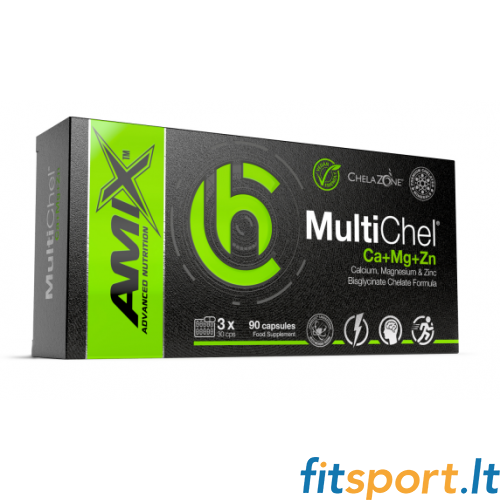 Amix Nutrition ChelaZone MultiChel Ca+Mg+Zn 90 капс. 